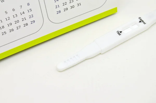 Těhotenský test — Stock fotografie