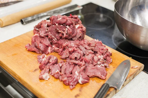 Biftek carpaccio yapma süreci