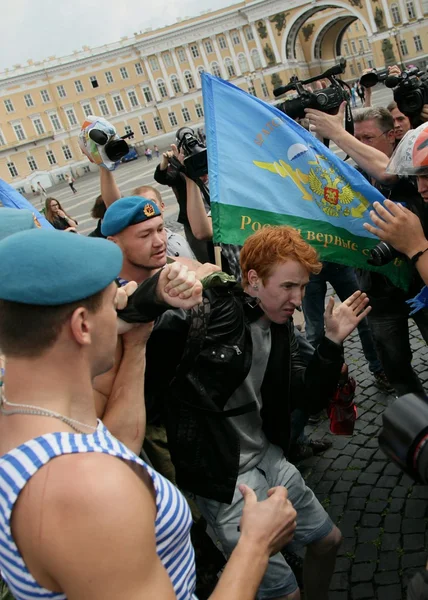A Rússia. Dia de forças transportadas pelo ar 02.08.13 — Fotografia de Stock