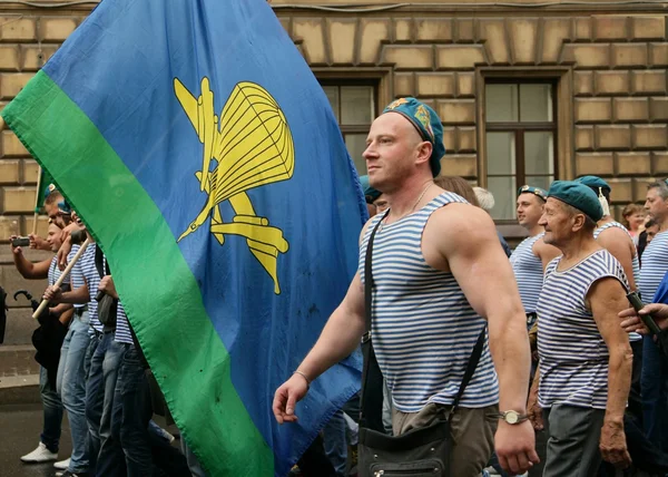 Россия. День ВДВ 02.08.13 . — стоковое фото