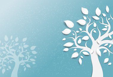 soyut ağaçlar arka plan