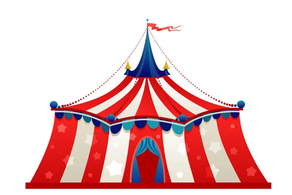 Markiza namiot cyrku — Wektor stockowy