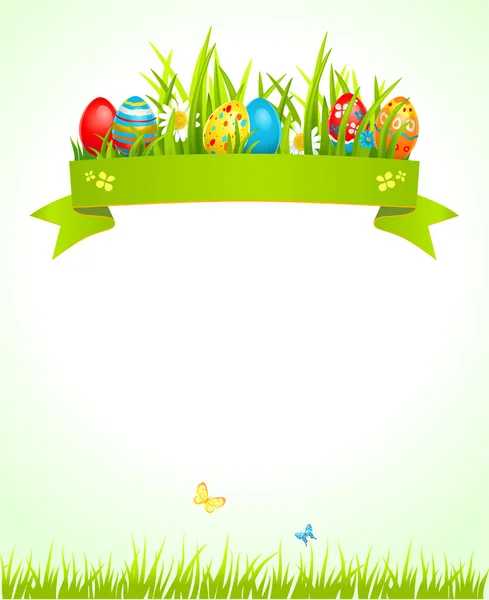 Festive Easter background — Stock Vector