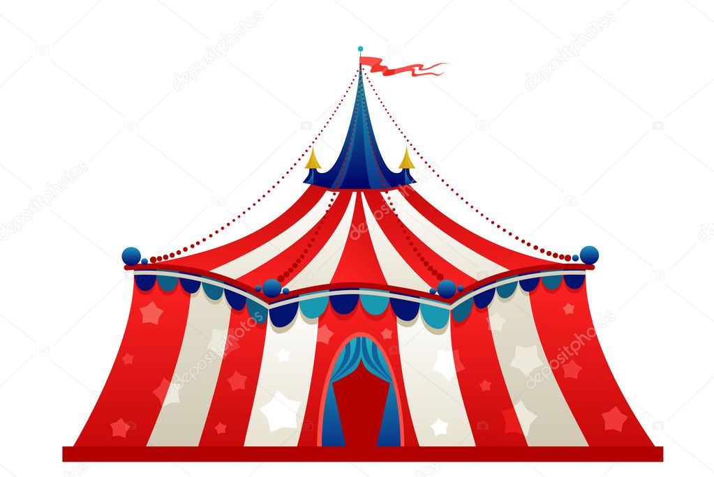 Circus marquee tent
