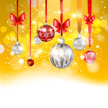 Altın christmas arka plan
