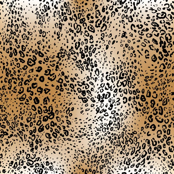 Pele de leopardo fundo sem costura —  Vetores de Stock