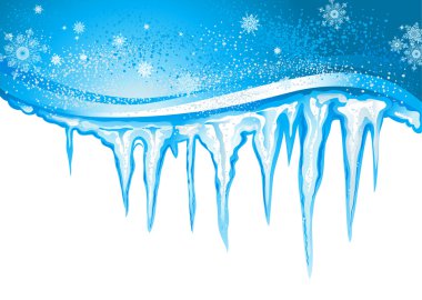 Icicles clipart