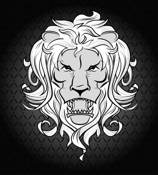 Κεφάλι λιονταριού — Διανυσματικό Αρχείο