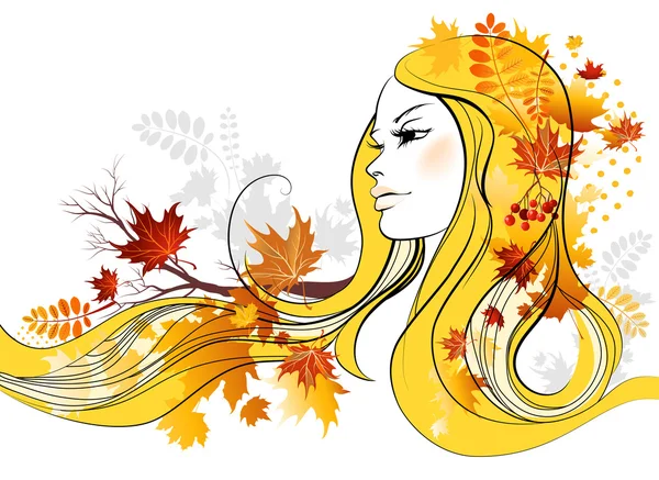 Beauté d'automne — Image vectorielle