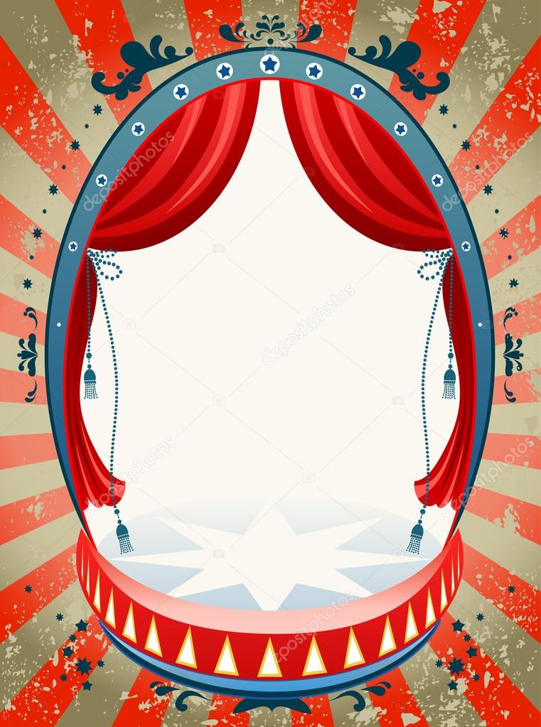 Vintage circus background