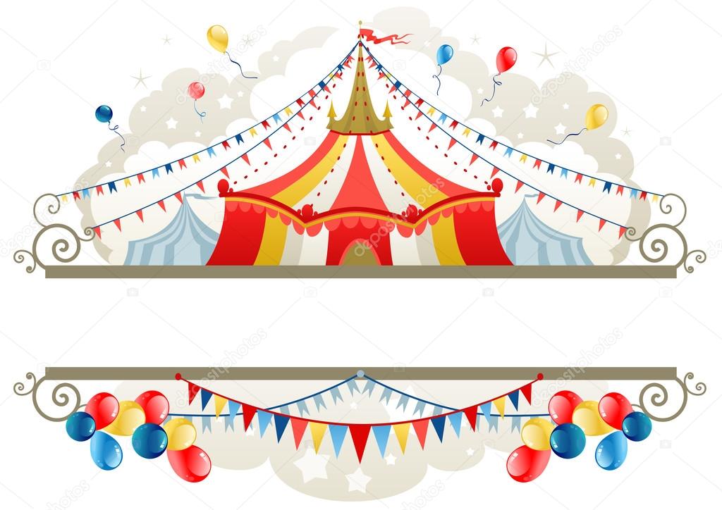 Circus tent frame