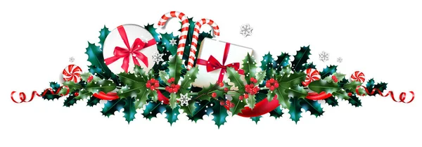 Design carte de Noël — Image vectorielle