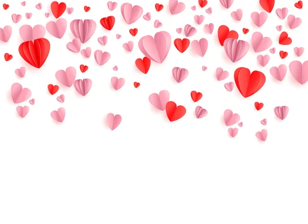Background with hearts isolated. Royalty Free Stock Illustrations