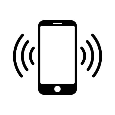 Uygulama ve ileti için telefon simgesi simgesi