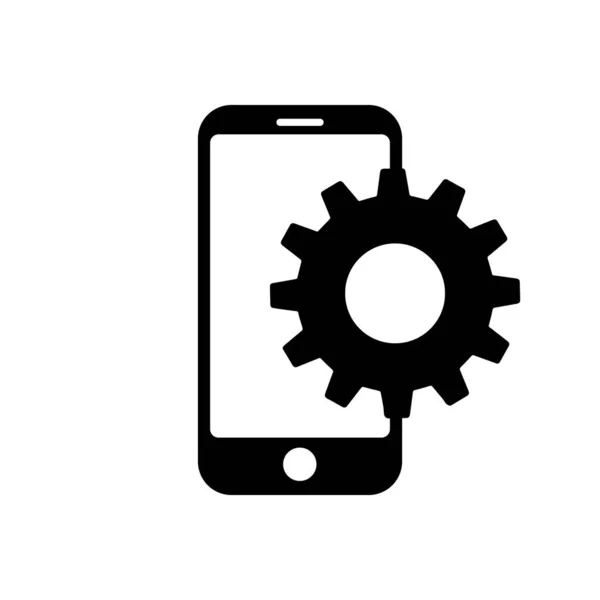 アプリとメッセンジャーのための電話アイコンのシンボル — ストックベクタ