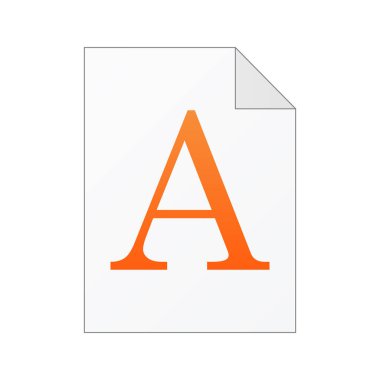 Dosya bilgisayar belgesi simgesi beyaz arkaplanda izole edildi