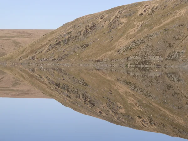 Claerwen водосховище, Elan Долина — стокове фото