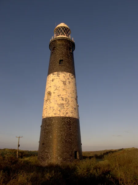 Spurn punkt fyrtårn - Stock-foto