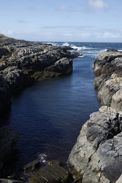 Kusten av Makir bay — Stockfoto