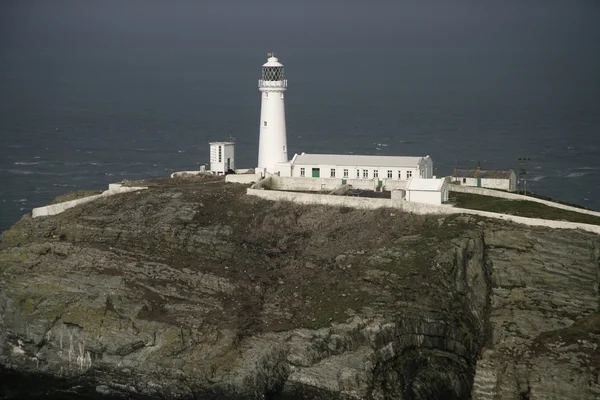 South Stacks lighthouse — Stock Photo, Image