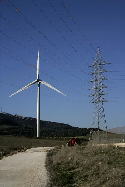 Turbinas eólicas — Foto de Stock