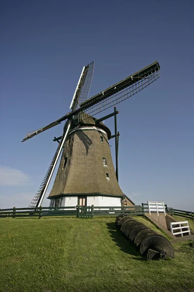 Wiatrak, molen het Noord — Zdjęcie stockowe
