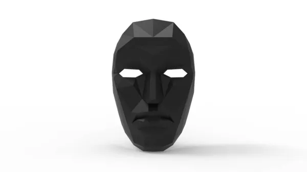 Амстердам, 22 листопада 2021, Нідерланди. Телесеріал Squid на потоковому сервісі Netflix. Популярне телешоу. Маска охоронця і майстра гри. — стокове фото