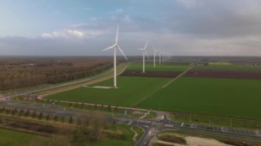 Zeewolde, 7 Kasım 2021, Hollanda.