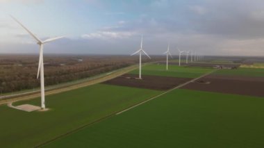 Zeewolde, 7 Kasım 2021, Hollanda.