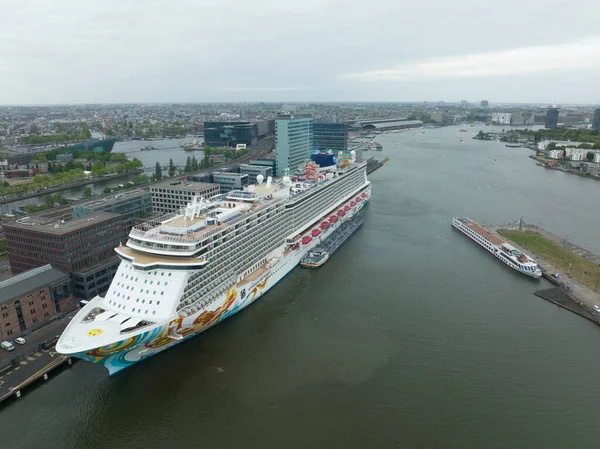 Амстердам Травня 2022 Року Нідерланди Круїзний Корабель Північно Західного Проходу — стокове фото