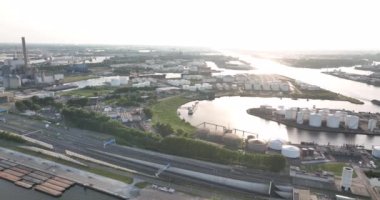 The Coentunnel two tunnels in the A10 highway near Amsterdam. Tunnel under the North Sea Canal. in Westpoort near the Coenhaven connects Zaanstreek with Amsterdam West, industrial port zone. The