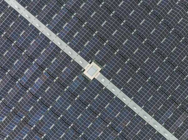 Solar panels close up detail view pattern Clean sustainable energy generation. Energy transition innovation system renewable electricity field using solar energy. Technical installation. Aerial