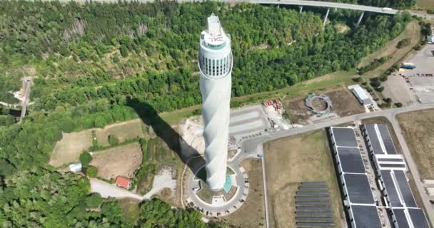 Rottweil 15Th August 2022 Germany Elevator Test Tower Elevator Test — Wideo stockowe