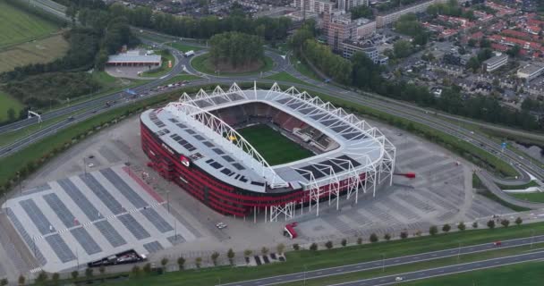 Alkmaar Septembre 2022 Pays Bas Stade Afas Stade Football Néerlandais — Video