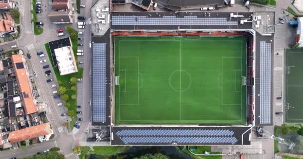 2022年9月25日 オランダ ヴォルデンダム VolendamオランダEridivisieサッカークラブスタジアムKras Stadiumと呼ばれる — ストック動画