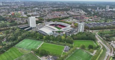 Utrecht, 6 Ekim 2022, Hollanda. Stadion Galgenwaard, Utrecht 'te bulunan bir futbol stadyumu..