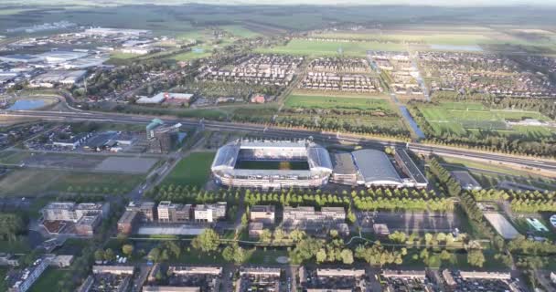 Heerenveen Octubre 2022 Países Bajos Estadio Abe Lenstra Frisia Sede — Vídeos de Stock