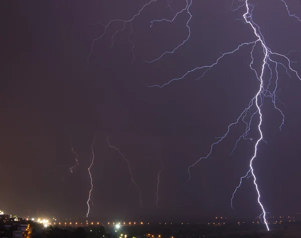 Powerful Lightning Bolt — Stock Photo, Image