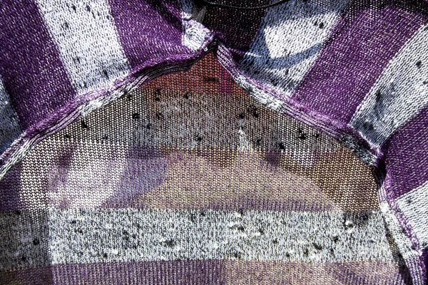 Close Up Abstract View Of Knitted Garment — Stock Photo, Image