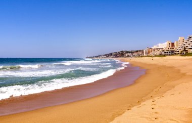 durban Güney Afrika umdloti beacfront görünümünü