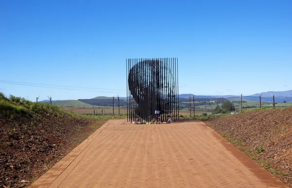 Nelson mandela sběrný server v howick, kwazulu-natal — Stock fotografie