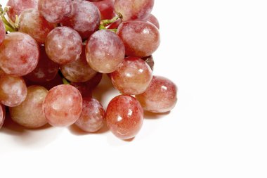 tatlı olgun üzüm kırmızı sulu demet