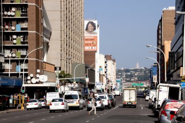 Durban Güney Afrikadaki meşgul merkezi iş bölgesi