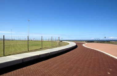  desen ve dokuları beach promenade peyzaj üzerinde