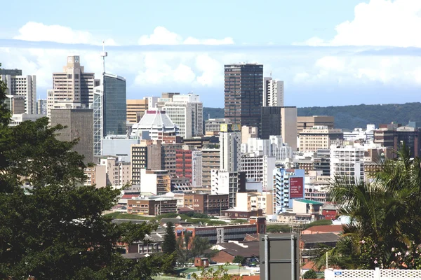 Vista sobre el Distrito Central de Negocios en Durban — Foto de Stock