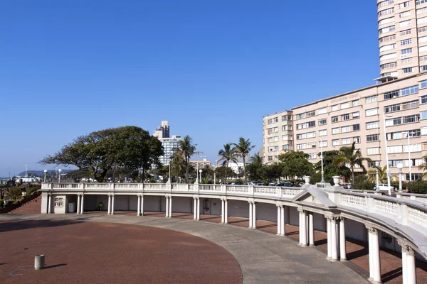Anfiteatro vacío en primera línea de playa en Durban Sudáfrica — Foto de Stock