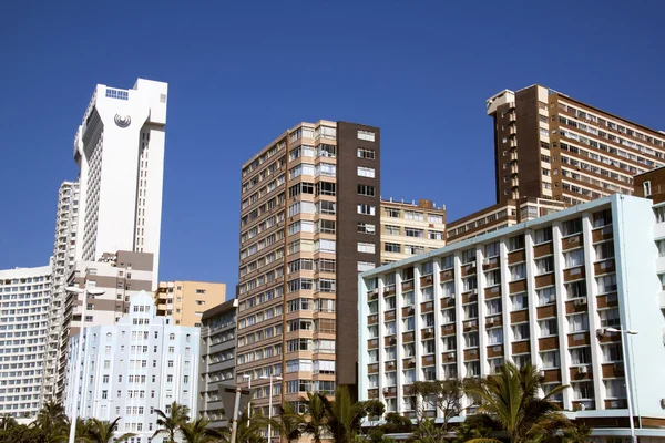 Comercial And Residential Complexes Against Blue Sky — Stock Photo, Image