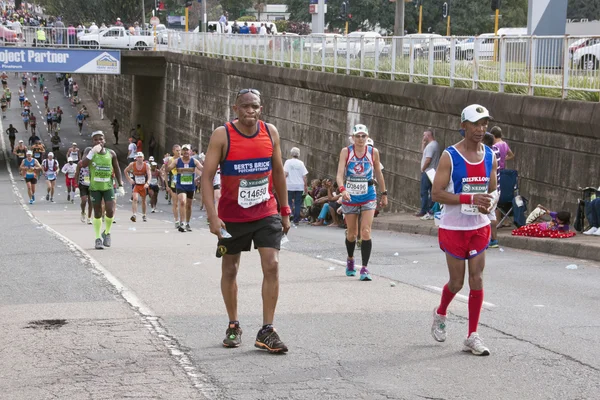Competitors Running in Comrades Marathon In South Africa