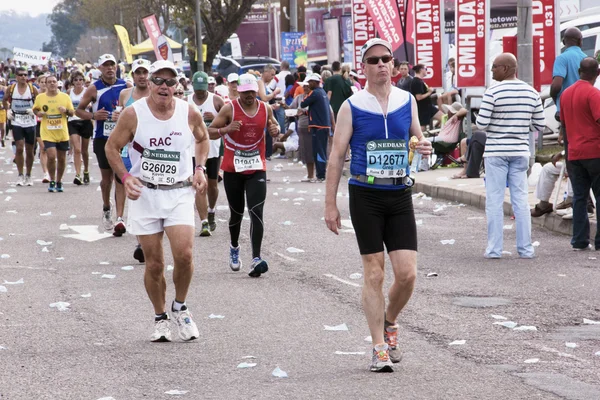 Veduta di molti compagni ultra maratoneti — Foto Stock