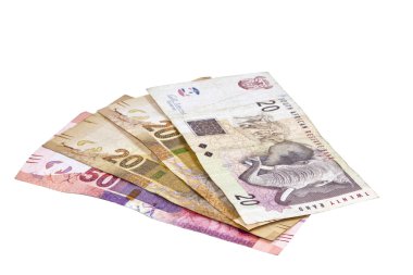 ellili ve yirmili yılında Güney Afrika dört banka notları